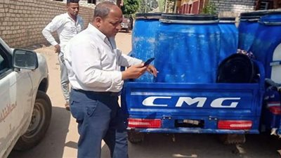 ضبط 1.2 طن ألبان غير صالحة للاستهلاك ببالفشن في بني سويف