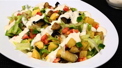 طريقة تحضير سلطة الخضار المقلي