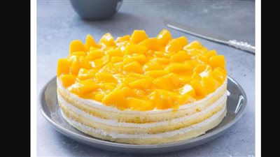 طريقة عمل كيكة المانجو في وقت قياسي