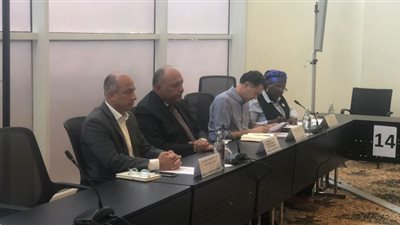 وزير الخارجية يجتمع بهيئة مكتب مؤتمر المناخ