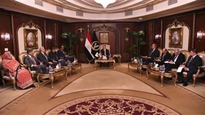 وزير الداخلية يستقبل رئيس الاتحاد الرياضى العربى للشرطة