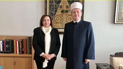 سفيرة مصر بلوبليانا تبحث تعزيز العلاقات بين الأزهر والمشيخة السلوفينية