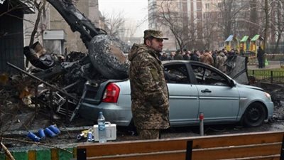 أول تعليق من الرئيس الأوكراني بعد وفاة وزير الداخلية