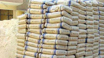 أسعار الأسمنت تتراجع فى الأسواق اليوم