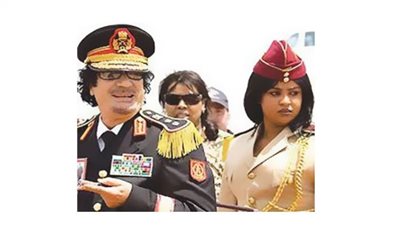 حارسات القذافي حسناوات السجن والشهرة