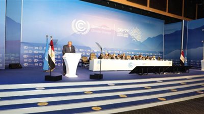 الرئيس السيسي يشارك بجلسة العمل المناخي بكوب 27 غدًا