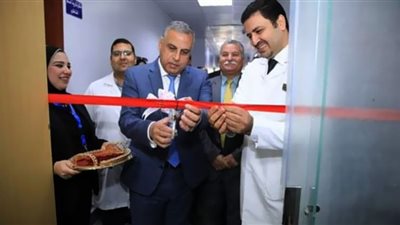 إفتتاح أعمال تطوير مركز القلب والجهاز الهضمي بسوهاج