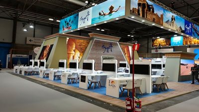عيسي يفتتح الجناح المصري بالمعرض السياحي الدولي Fitur 2023 بإسبانيا