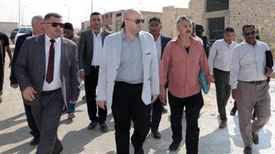 الإنتهاء من أعمال البنية التحتية لورش الحرفيين بالمنطقة الصناعية في بني سويف