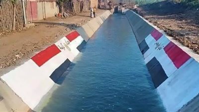 مشروع تبطين الترع يوفر 35% من حصة مصر في مياه النيل.. فيديو