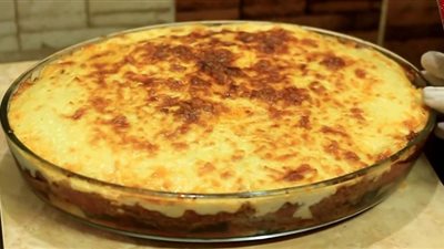 طريقة تحضير فطيرة البطاطس باللحم المفروم