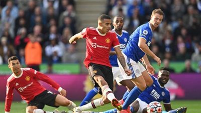 موعد مباراة مانشستر يونايتد وليستر سيتي والقناة الناقلة