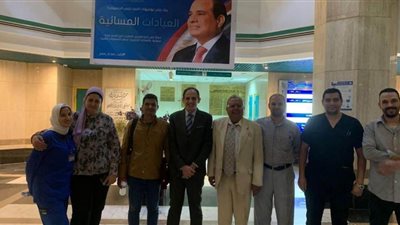 زايد التخصصي يستقبل خبيرًاعالميًا في علاج الآلام يناظر المرضى المصريين