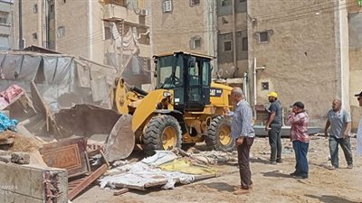 إزالة 313 حالة تعدى على أراضي الدولة ضمنها الموجة 20 بالدقهلية