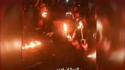 مهرجان التراشق بالكرات النارية (فيديو)
