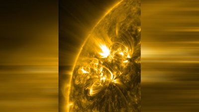 انفجار شمسي يُسبب خللًا في موجات الرديو.. تفاصيل