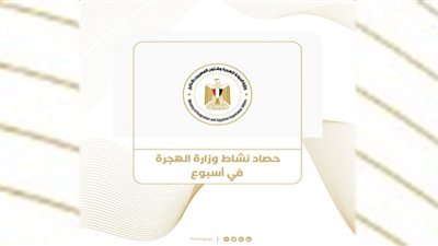 بالإنفوجراف.. حصاد وزارة الهجرة في أسبوع