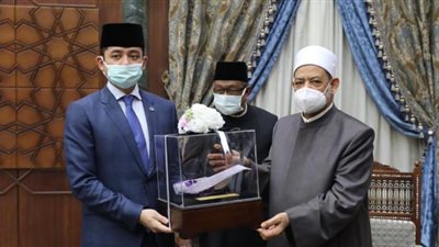 الإمام الأكبر يؤكد حرص الأزهر على تقديم الدعم للطلاب الوافدين