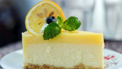 زيني سفرتك وحضري تشيز كيك البرتقال دون جيلاتين