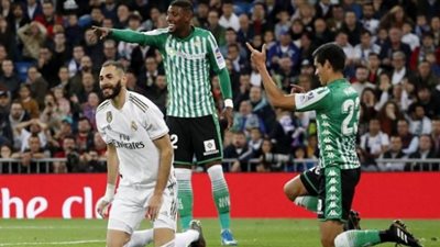 موعد مباراة ريال مدريد وريال بيتيس الليلة والقناة الناقلة