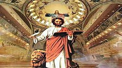 احتفال الأرثوذكس في مدينة نصر بمناسبة بالقديس مارمرقس الليلة