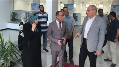 رئيس جامعة قناة السويس يتابع جاهزية مقر التقديم للجامعة الأهلية
