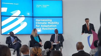 كمال أمكران: الخبراء يناقشون اليوم معالجة التنقل المناخي في أفريقيا