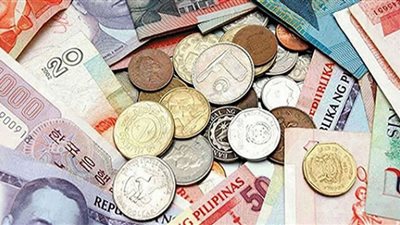 أسعار العملات الأوروبية والآسيوية اليوم