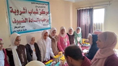 مسابقة فنية عن السياحة بمركزشباب بني مزار