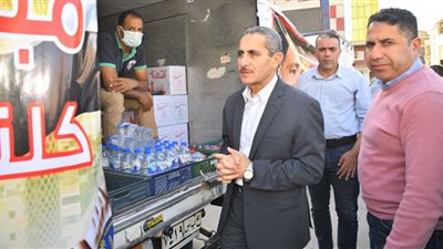 محافظ الغربية: 445 منفذ ثابت ومتحرك يقدمون كافة السلع الغذائية