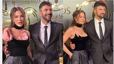 joy awards يشهد حضور ديميت أوزدمير وانجين اكيوريك يدًا بيد (صور)