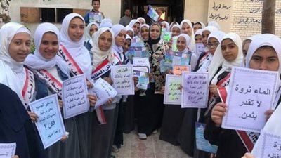 ندوة توعية لطالبات هربيط عن التغيرات المناخية