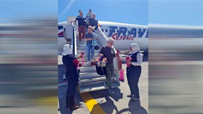 مطار مرسى علم الدولى يستقبل اليوم 15 رحلة طيران سياحية