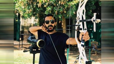 أحمد فخري يتوج ببرونزية منافسات القوس المركب في بطولة أفريقيا