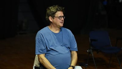 الفنان الكندي دومنيك شامبين: كنت أحلم بزيارة مصر والمهرجان التجريبي حققه