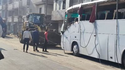 خروج ٢١ مصاب بحادث قطار الزقازيق من المستشفى