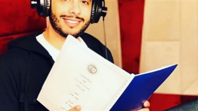 عصام السقا يسجل الجزء الثاني من المسلسل الكرتوني 