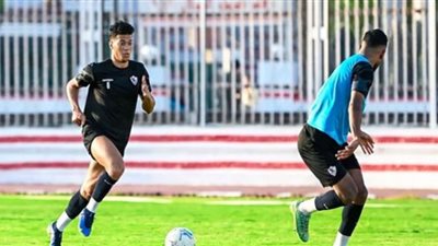 مران تكتيكي للاعبي الزمالك