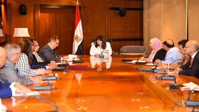 وزيرة الهجرة تستقبل رئيس وأعضاء مجلس إدارة الاتحاد العام للمصريين بالخارج