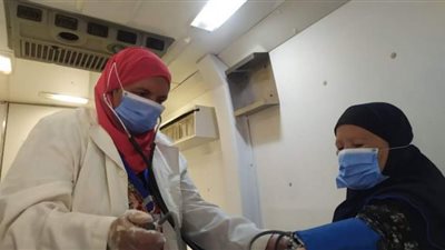 بنى سويف الكشف وتوفير العلاج لـ 1600 مواطناُ في قافلة مجانية بقرية البهسمون