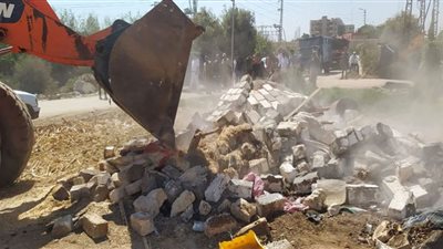 إزالات فورية لبناء من دون ترخيص بالإسماعيلية
