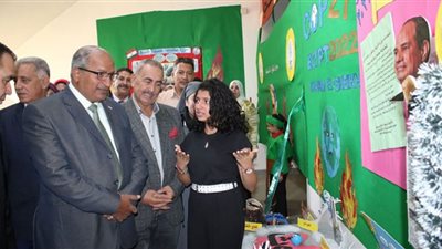 افتتاح معرض التغيرات المناخية بمدرسة سان جورج