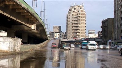 حركة السيارات بكوبري أكتوبر