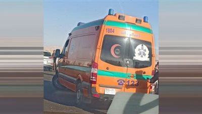 مصرع وإصابة 8 أشخاص في حادث تصادم سيارتين بقنا