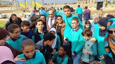 جامعة القناة تحتفل بأعياد الطفولة مع الأطفال ذوى الهمم