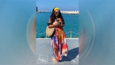إيمي سمير غانم فى أحدث ظهور.. إطلالة مبهجة على البحر