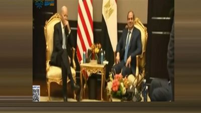 بايدن للسيسي: تنظيم مصر لمؤتمر المناخ يحظى بتقدير كبير