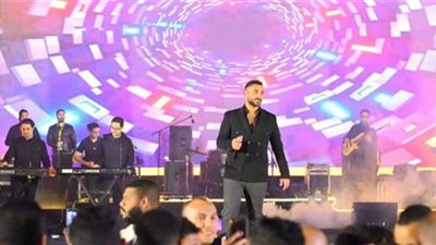 نيكول سابا وأحمد سعد يُشعلان حفل العاصمة الإدارية الجديدة | صور