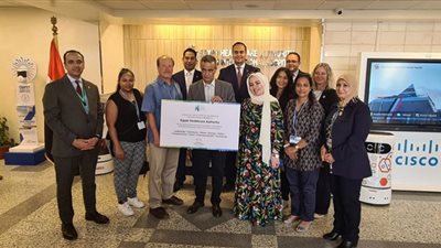 الرعاية الصحية تستقبل وفدًا من شبكة المستشفيات العالمية الخضراء لتسليم شهادة الاعتراف الدولي