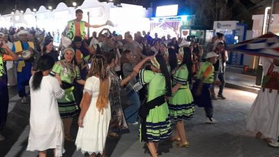 عروض فنية لفرق قصور الثقافة على الممشى السياحي بشرم الشيخ